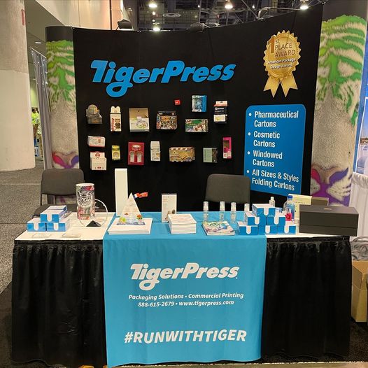 TigerPress booth